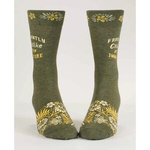 New Blue Q Frequently Childlike Often Immature Socks